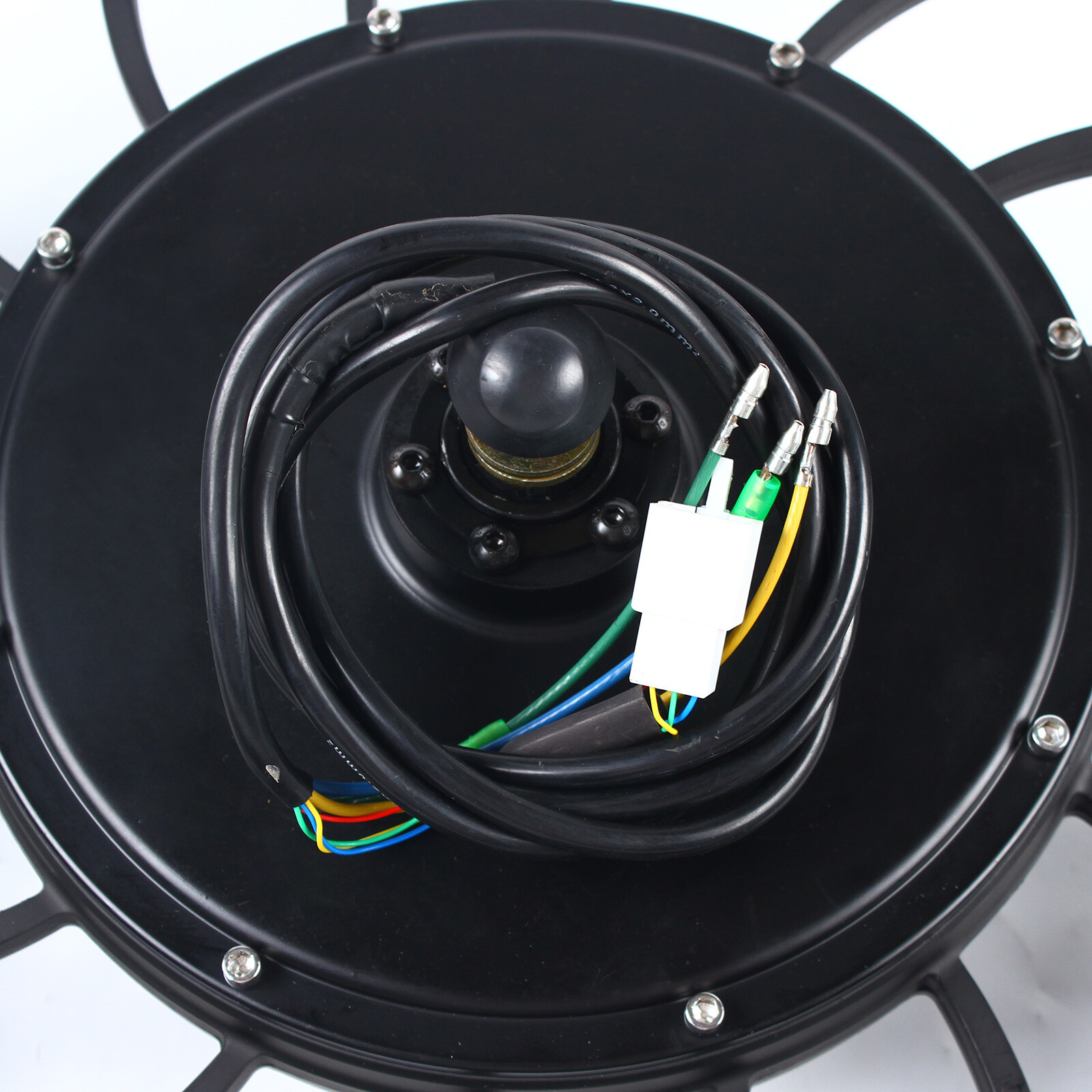 20″ E-bike Black Electric Front Wheel Brushless Gearless Hub Motor 1000W