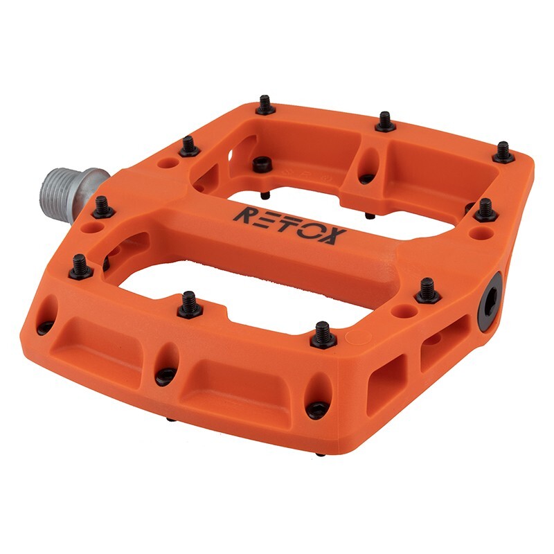 Origin8 Retox Platform 9/16in Orange | Sealed Bearing And LSL Sleeve Bushing
