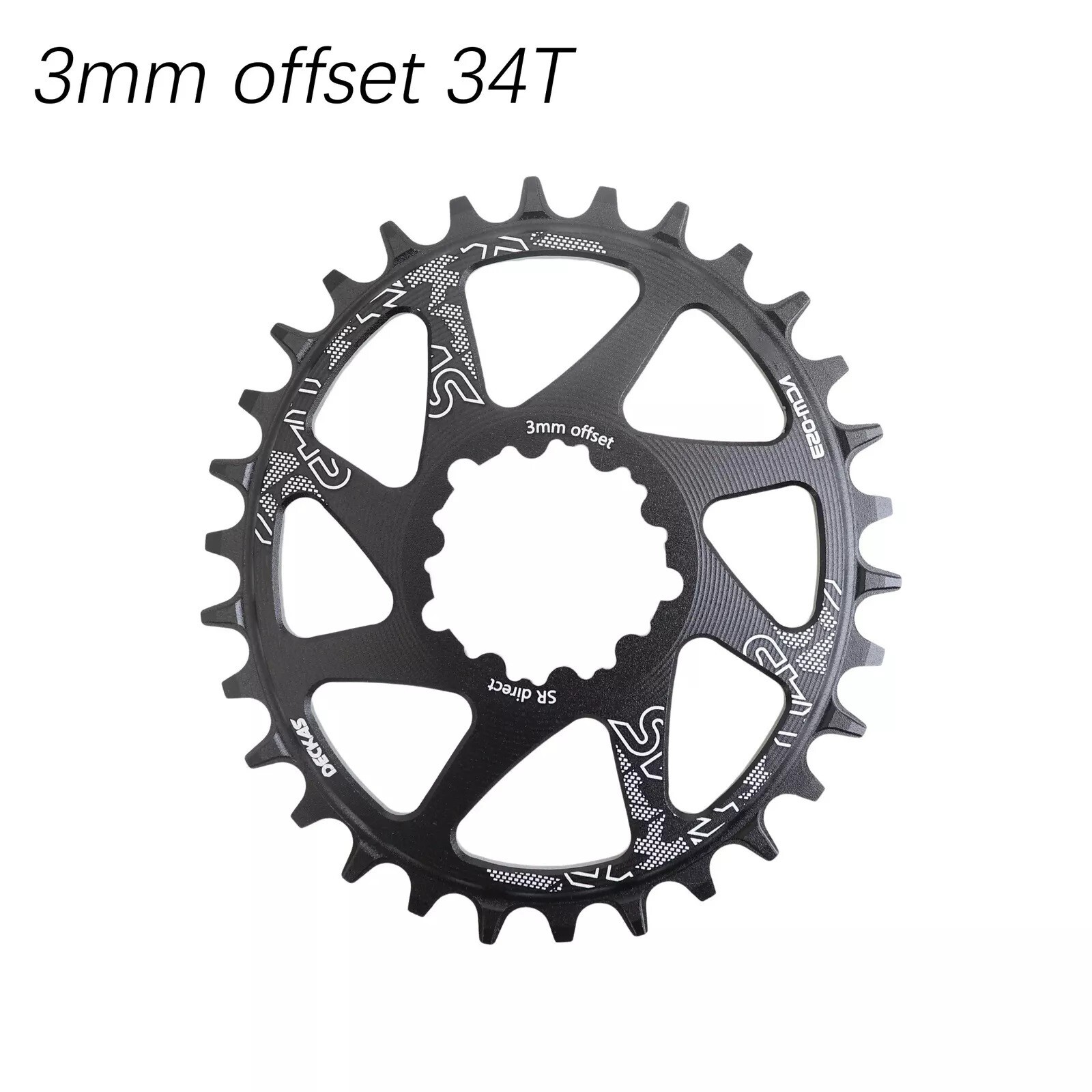 Replacement for DECKAS MTB Narrow Wide Chainring for SRAM GXP XX1 XO1 X1 XO