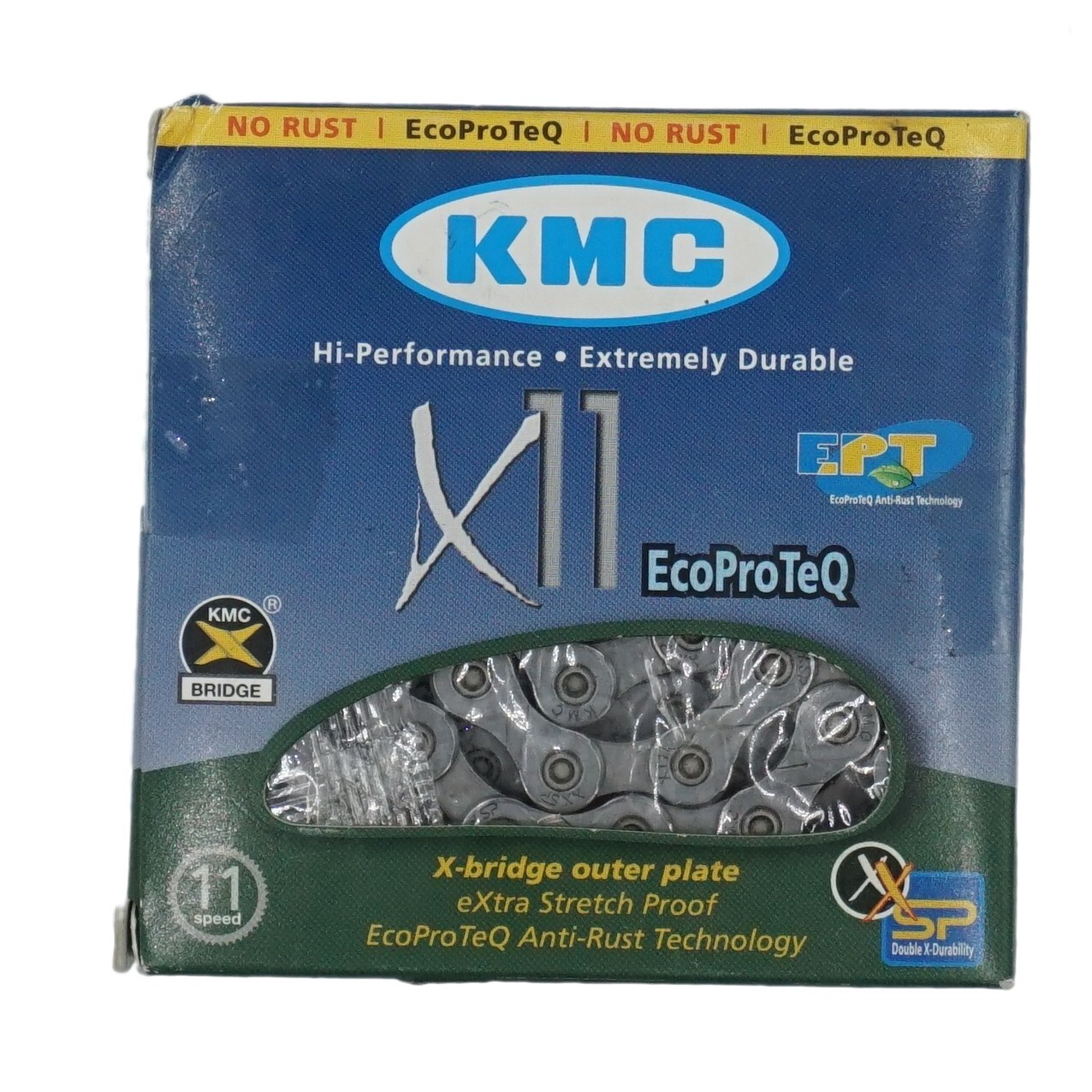 KMC X11 EPT Eco ProTeq 11 Speed Bike NO RUST Stretch Proof Chain