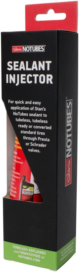 Stan’s NoTubes Tire Sealant Injector Syringe – Presta, Schrader