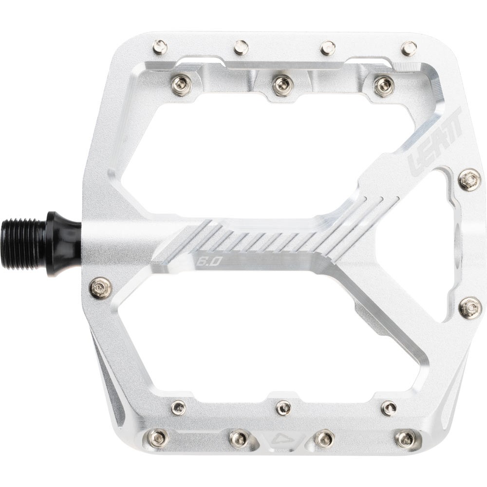 Leatt AllMtn 6.0 Flat Pedals 114 x 107mm Silver