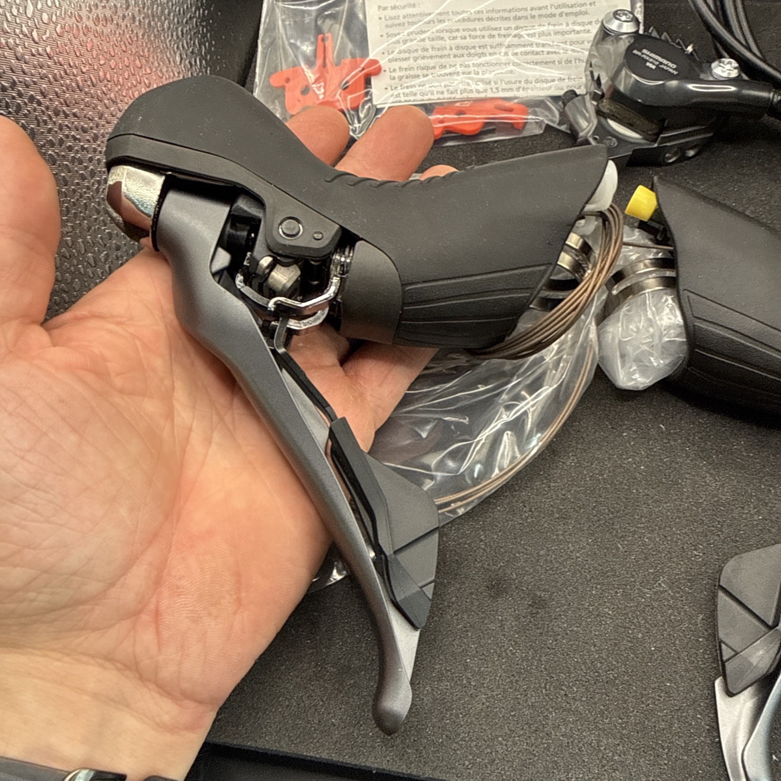 Shimano Grx Rx810 11 speed 2×11 Hydraulic Mechanical Disc Shifter Set 700/1700mm