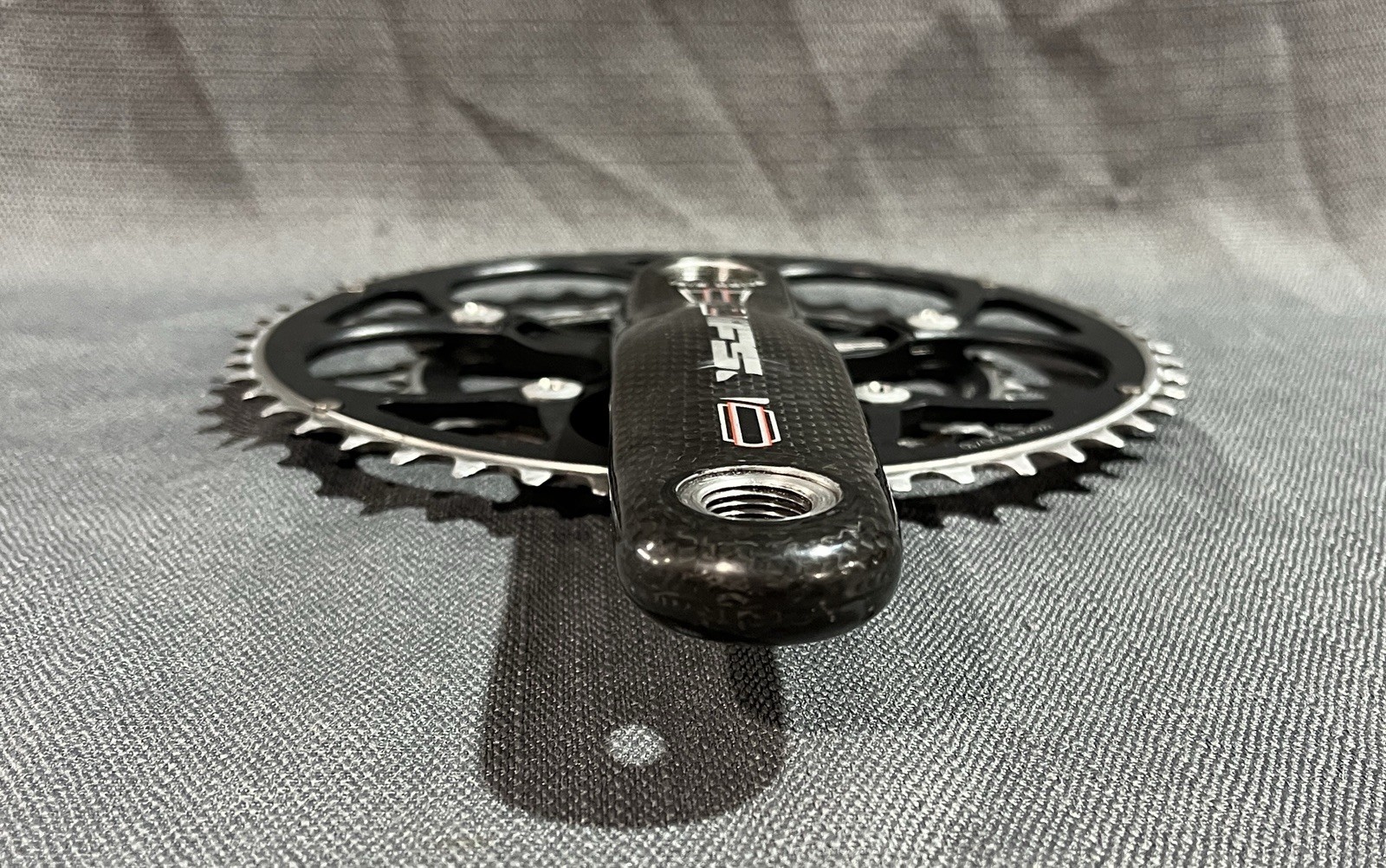 FSA Carbon Pro Compact Crankset 172.5mm 50/34T 5-Bolt 110BCD ISIS Road Bike