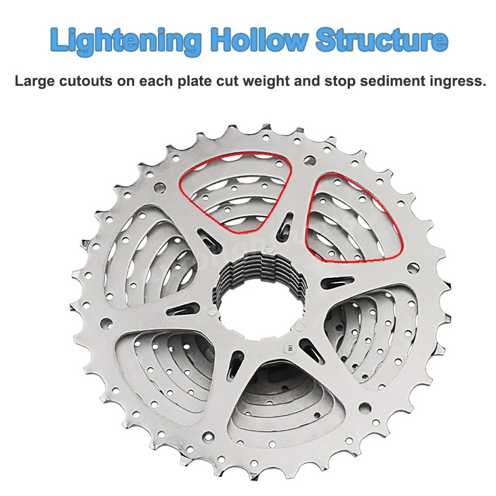 Shimano Cassette CS-HG400 9 Speed Bicycle Cassette 11-25T/28T//32T/34T for MTB