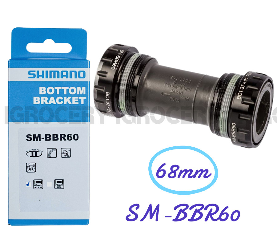 Shimano Ultegra SM-BBR60 BSA Hollowtech II 68mm Threaded Bottom Bracket NIB
