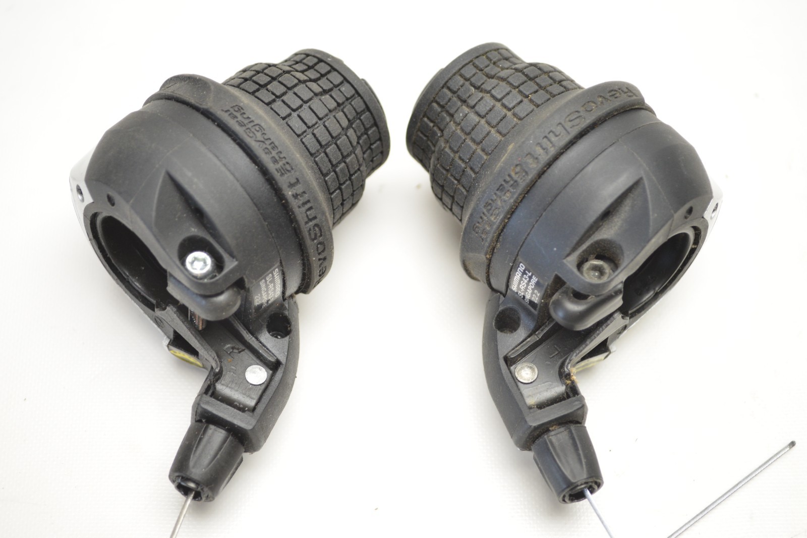 SHIMANO REVO SHIFT BICYCLE 6 x 3 SPEED WINDOW TWIST SHIFTERS SL-RS43