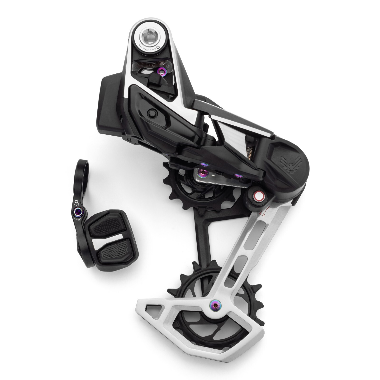 Oil Slick Titanium Hardware Kit for SRAM XX X0 GX Transmission Derailleurs
