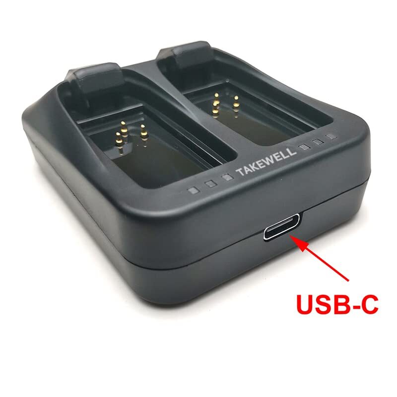 TAKEWELL Dual-Port Charger for Sram AXS/eTap Red Force Rival GX Eagle Battery…
