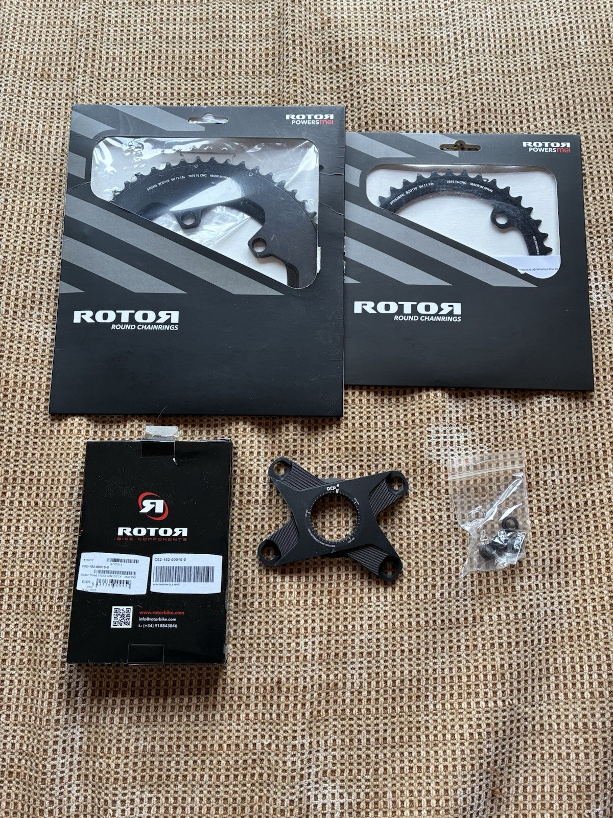 ROTOR 53/39 Chainrings with In-Spider 10/11‑Speed