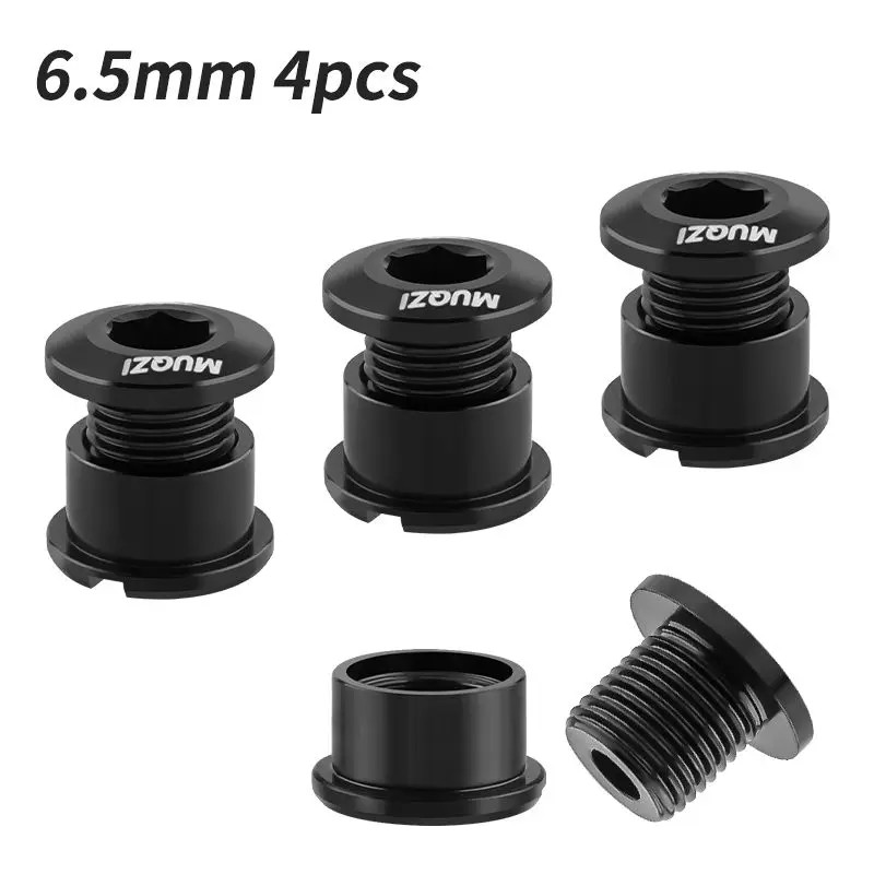 4/5pcs Bike Chainring Bolts MTB Road Crank Single Double Chain Screws