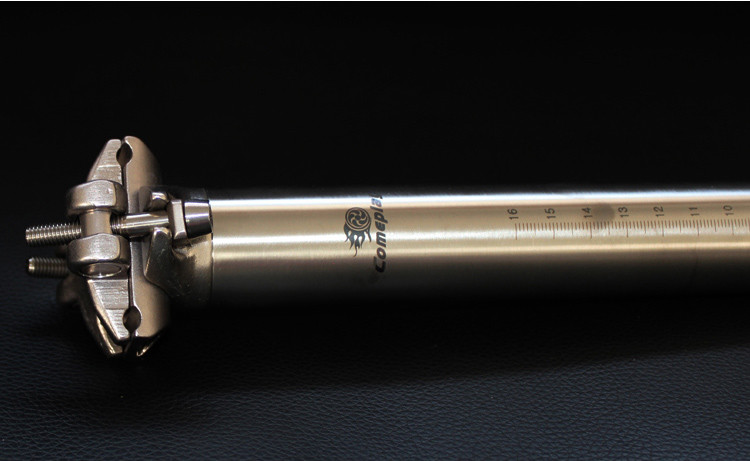 27.2/30.9/31.6 mm MTB Road Bicycle Bike Titanium Seatpost 350/400mm Ti Seat Tube