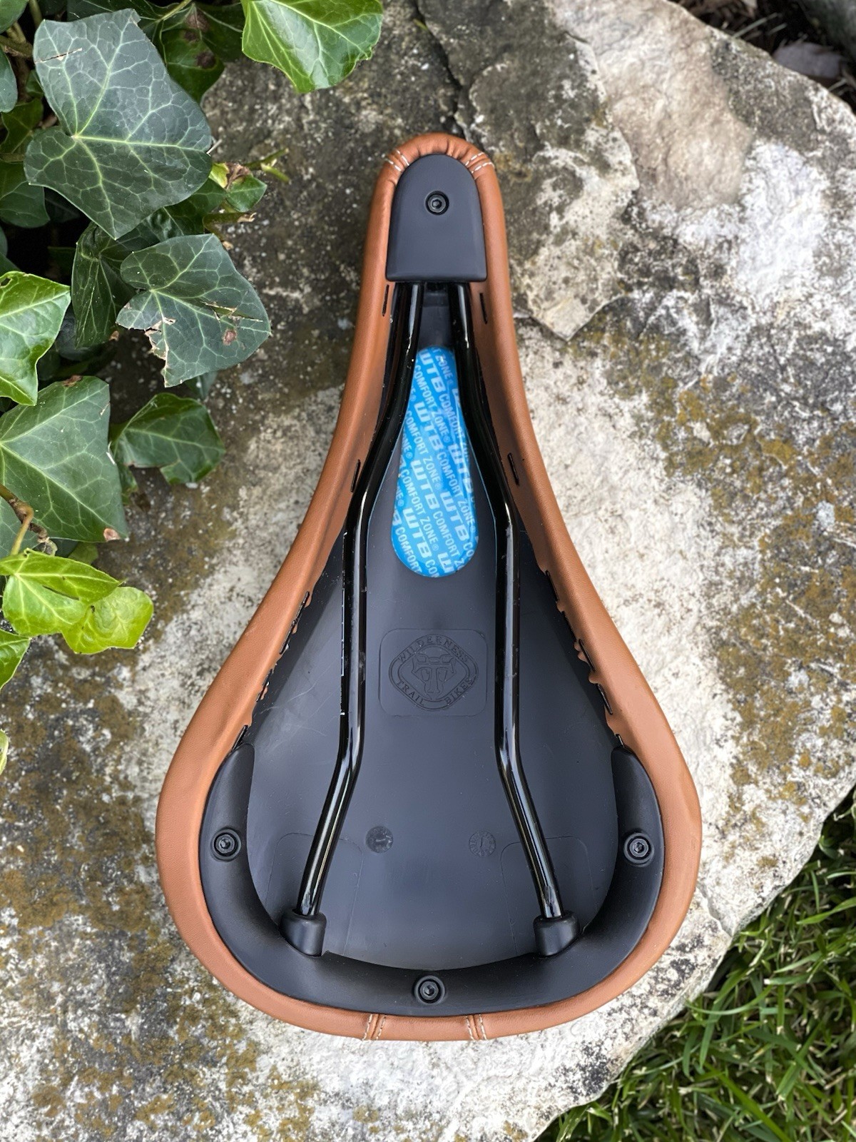 Bianchi x WTB Speed V Saddle – Light Brown – Mountain Bike Gravel Touring