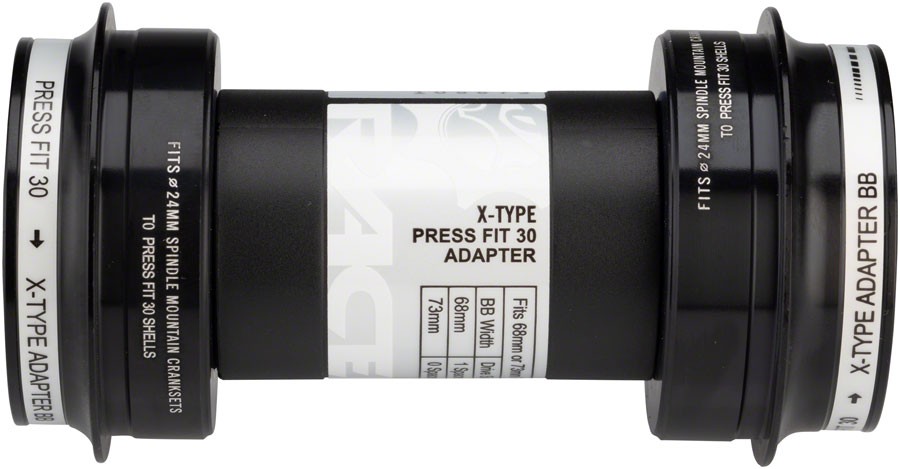 EXI – RaceFace EXI PF30 Bottom Bracket: 46mm ID x 73mm Shell x 24mm Spindle –