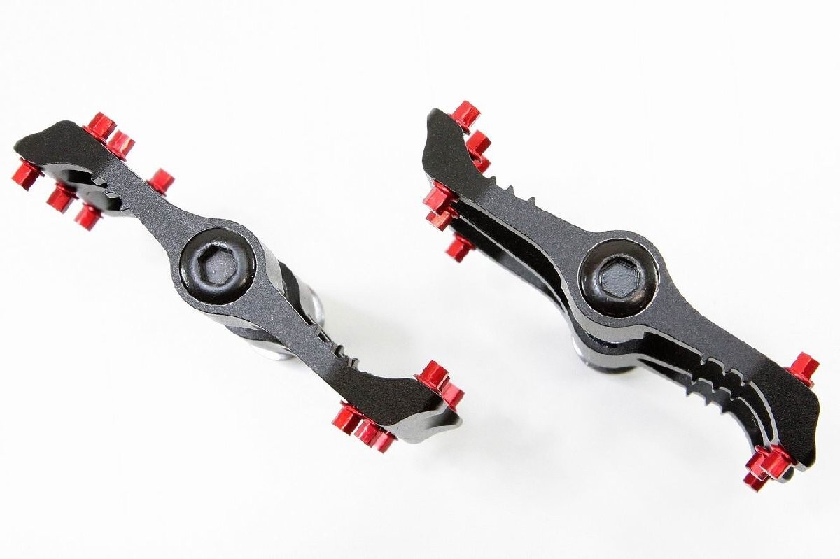 MicrOHERO Titanium Flat Pedals Ultra Light 220g MTB BMX Cross Bike Sealed