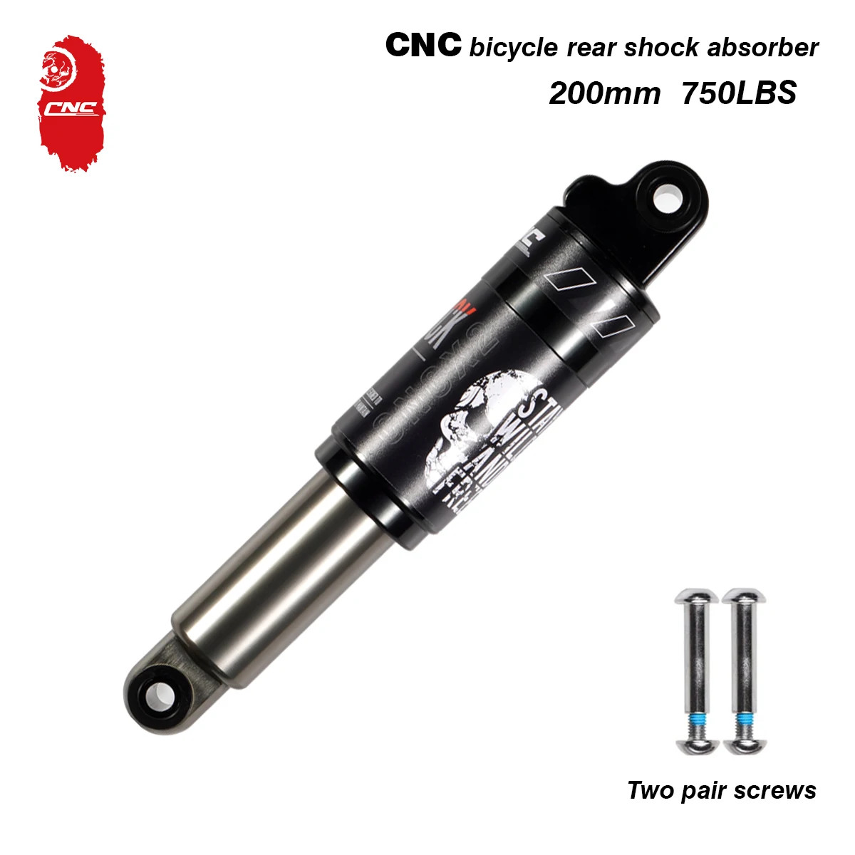 120/125/150/165/190/200mm Mountain Cycling Hydraulic Frame Air Shock Absorbers