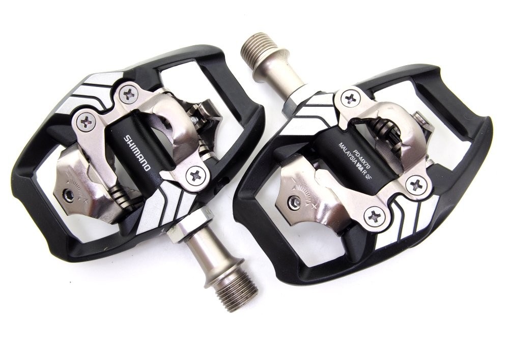 Shimano DXR PD-MX70 MTB BMX Racing SPD Pedal w/ Cleat SM-SH51, NIB