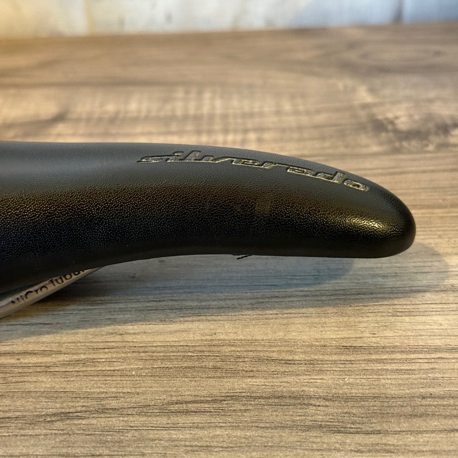 WTB Silverado Thinline NiCro Rail Black Leather Saddle 133 x 280
