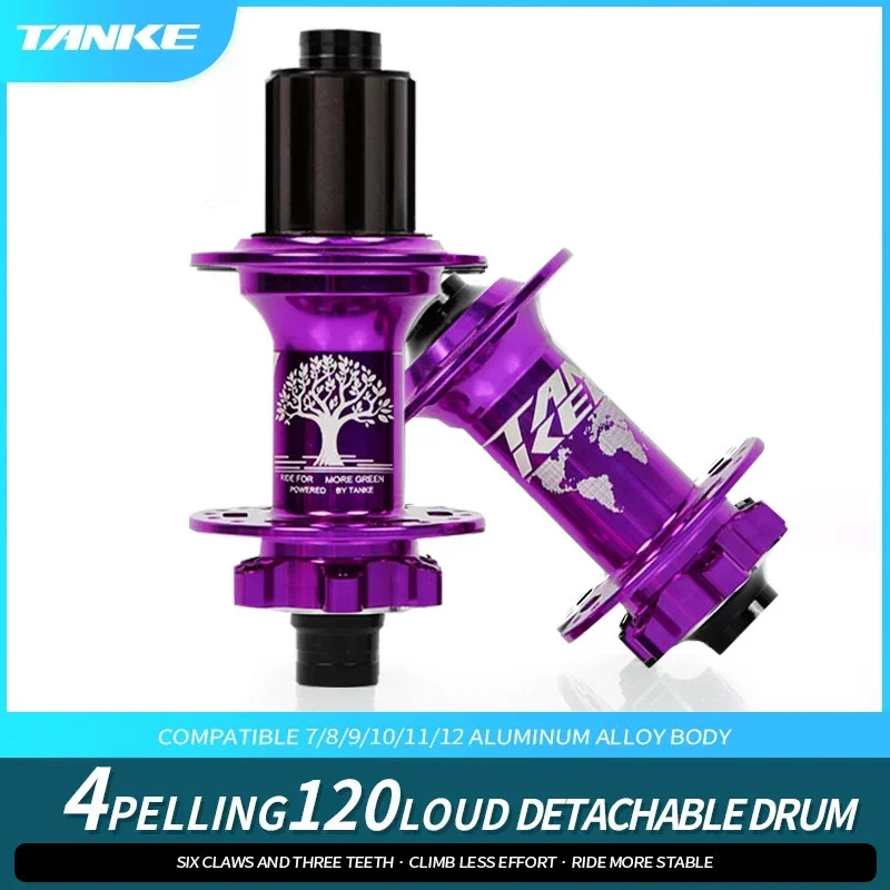 -Boost 12X148,15X110,Aluminum Bicycle Hub,32 Holes 120 Clicks 4Bearing MTB Mount