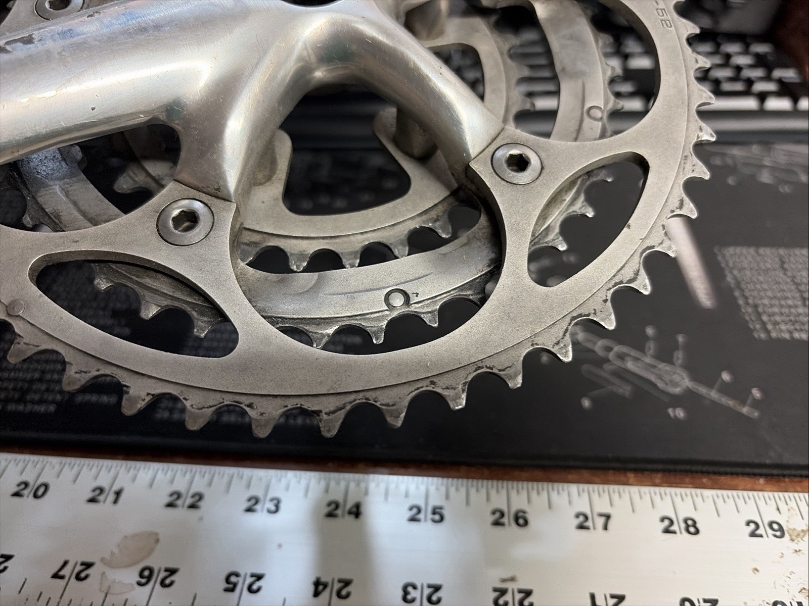 Shimano Ultegra FC-6500/6503 Crankset 175mm Crank Triple 52t/42t/30t Road Bike