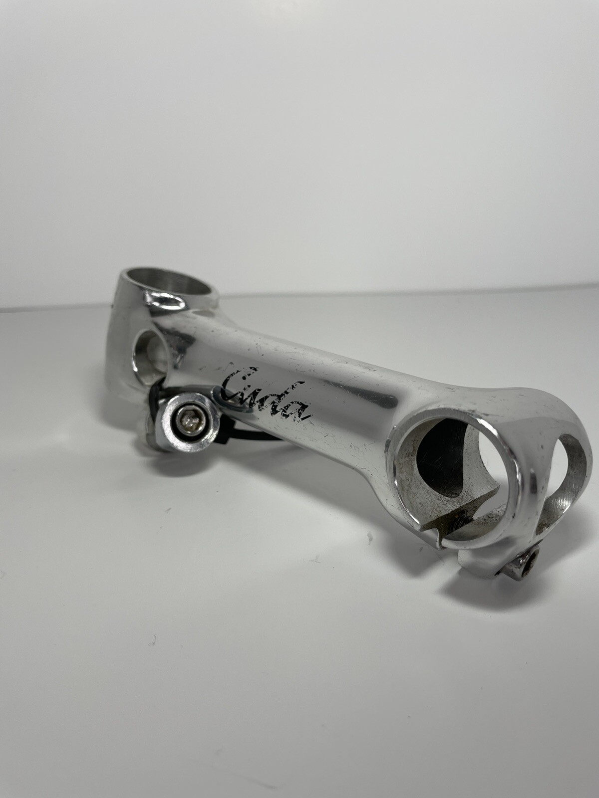 Vintage 90s Barracuda “Cuda” MTB Stem 1 1/8” Threadless 25.4mm 130mm +/- 0°Alloy