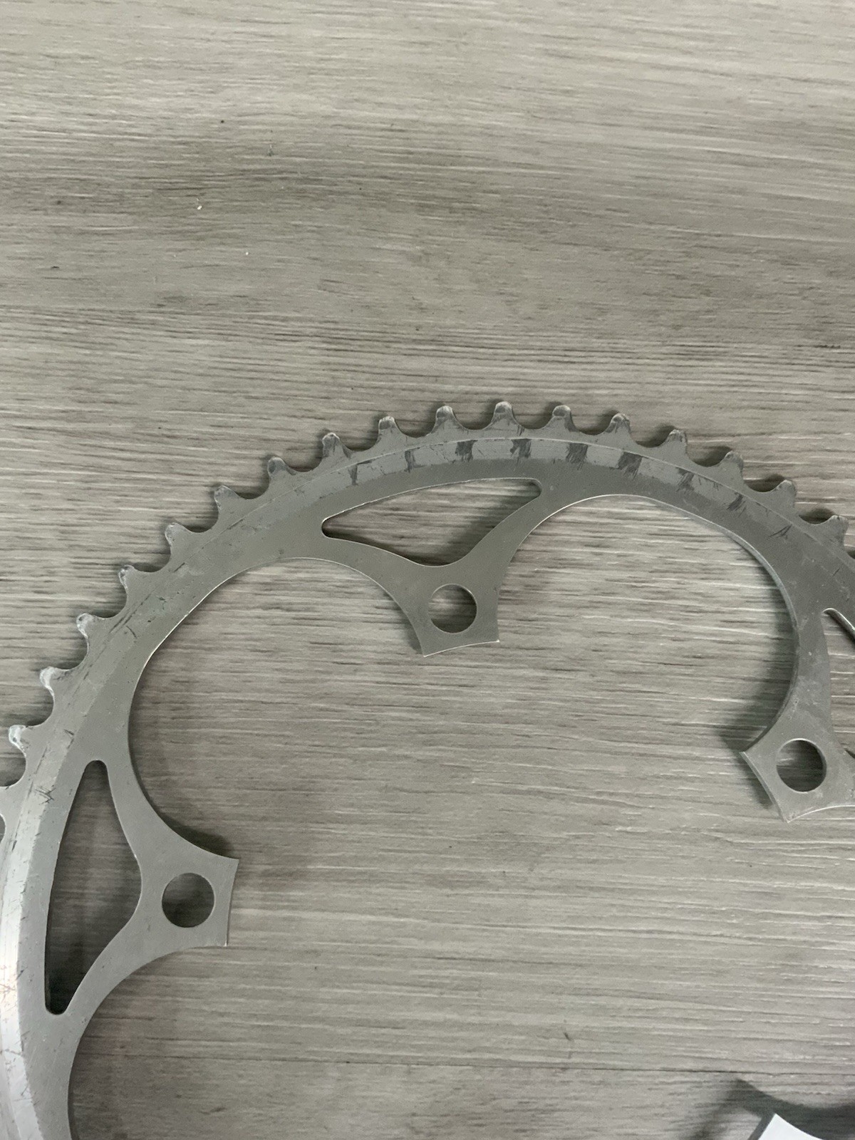 SHIMANO DURA ACE CHAIN RINGS (2) 42-53 TOOTH 130 BCD 6, 7, OR 8 SPEED 7400 BOLTS