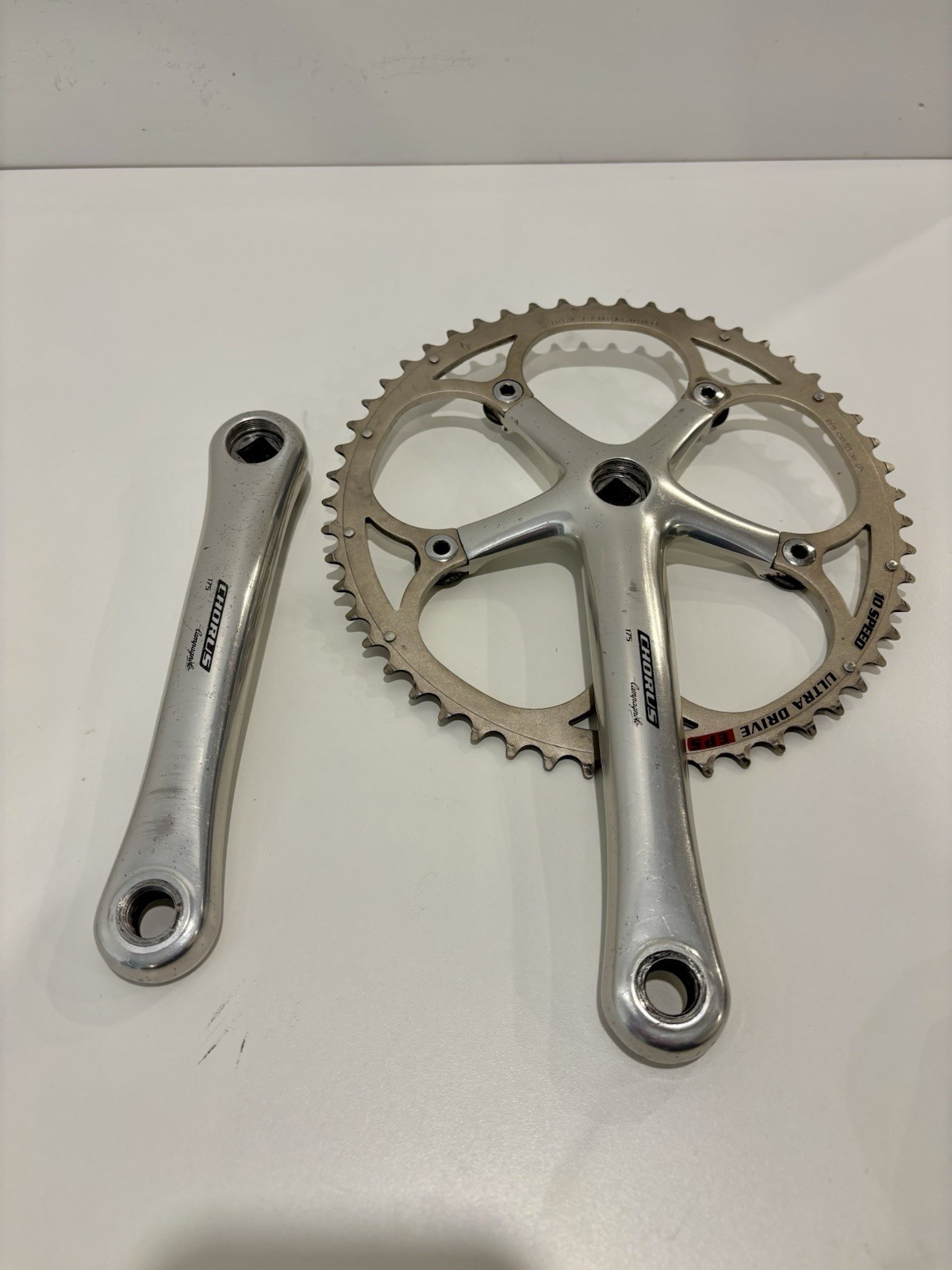 Campagnolo Chorus Crankset 10 Speed 53T 175mm (see description)