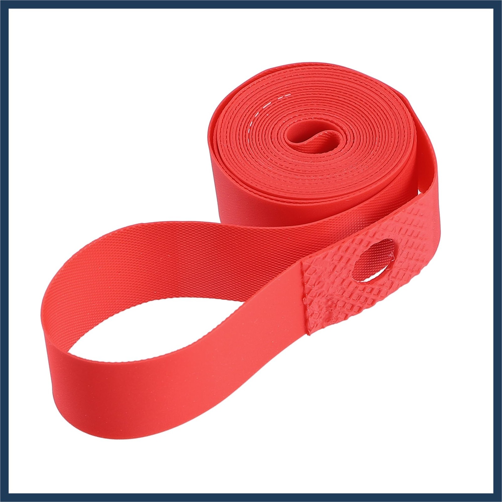 700C 27″ Bike Bicycle Wheel Rim Strip Tape Liner Inner Tube Protector Red
