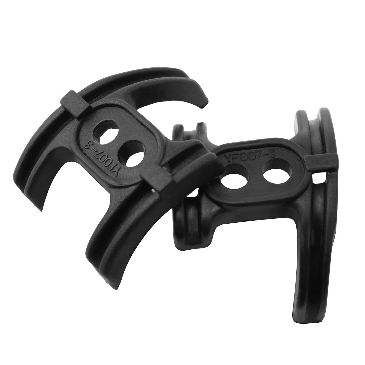 Haidong Bike Bottom Bracket Cable Guides ‎6.42 x 2.6 x 1.14″, Black