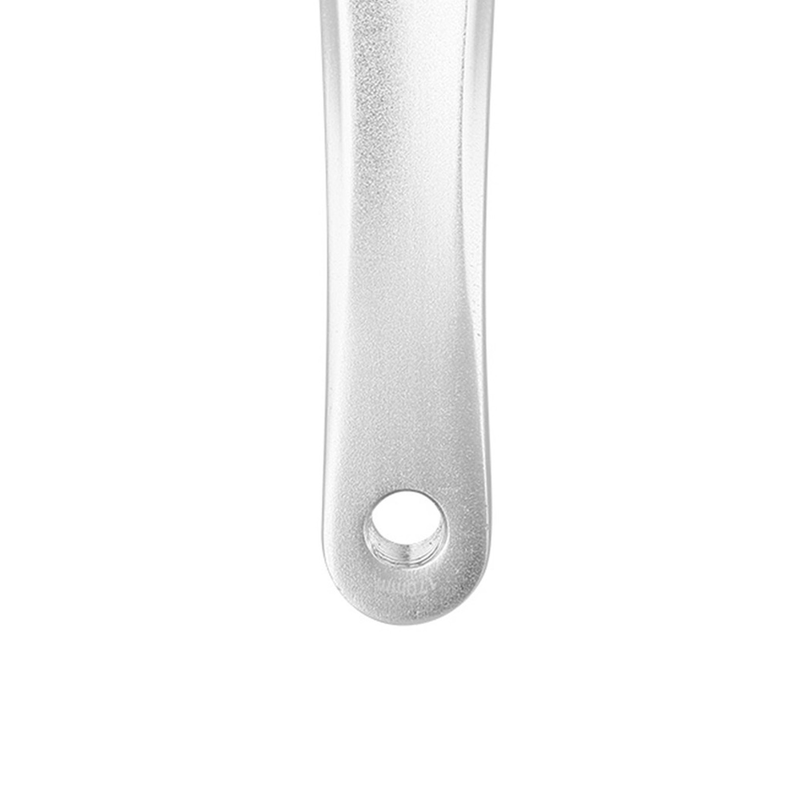 170mm Bike Aluminum Alloy Left Single Chain Crank Arm (Silver Rhombic Hole)