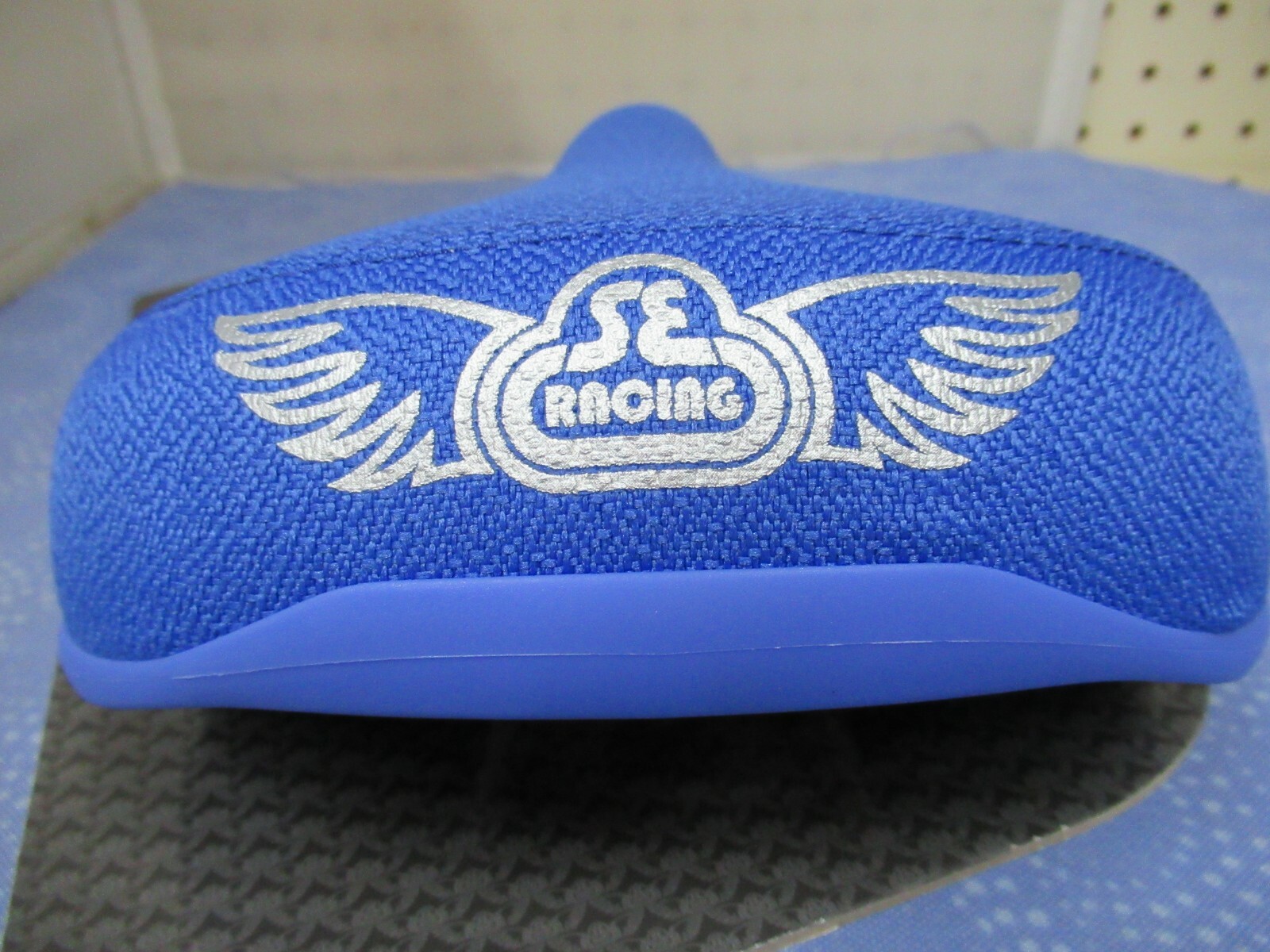 SE Racing Flyer Blue Railed Padded Saddle with Bottle Opener Brace For BMX -New