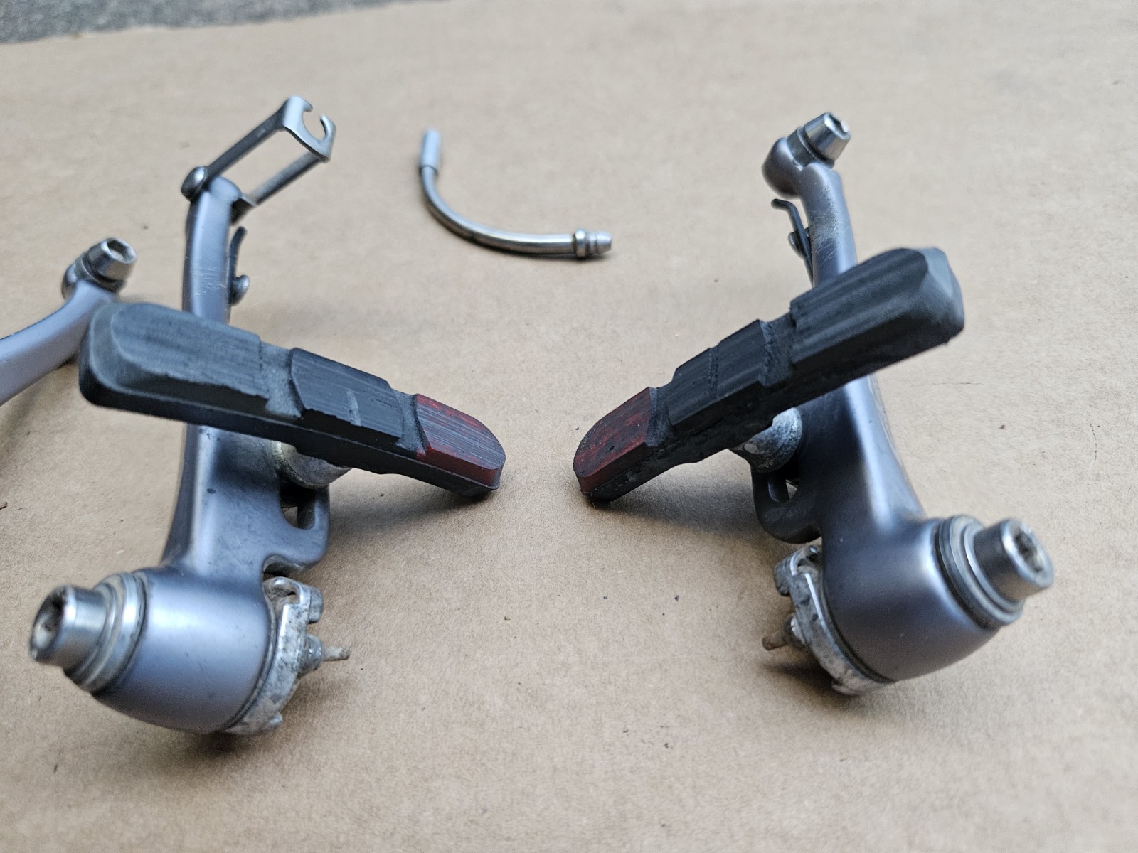 Vintage 90s Avid 20 Mountain Bike V Brakes Linear Pull Gray Front + Rear Set