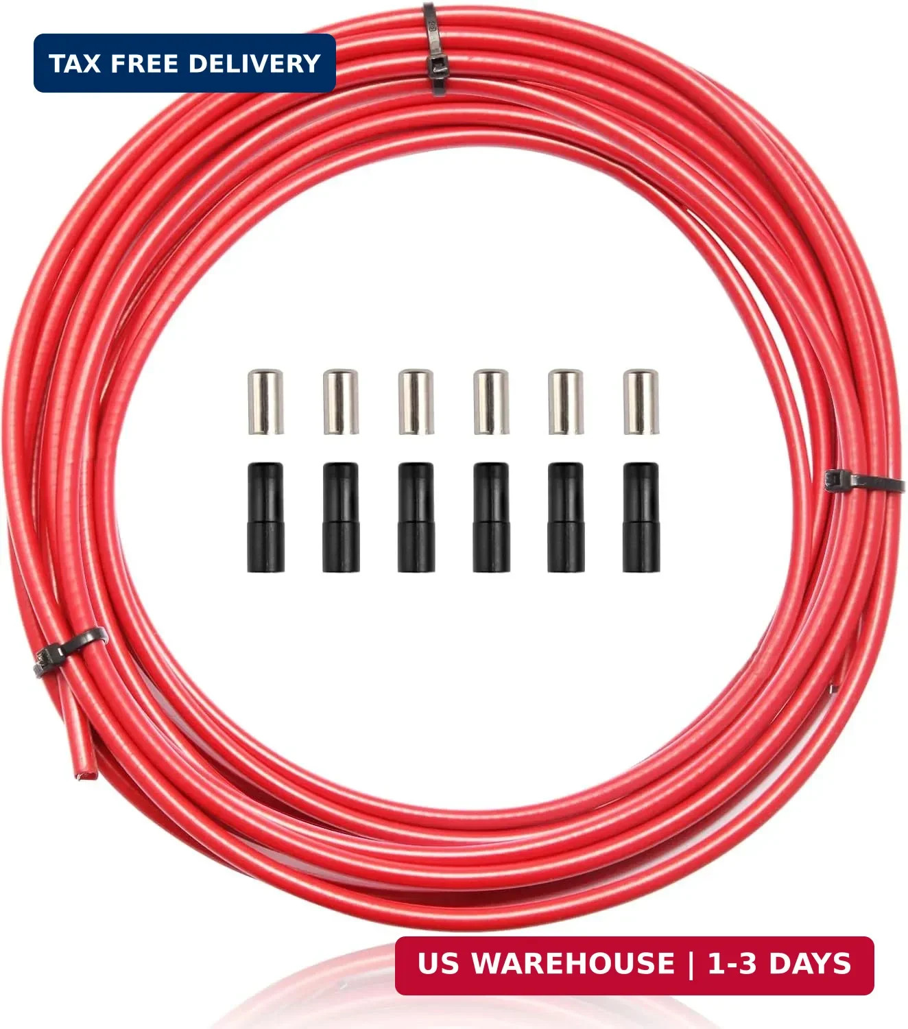 Brake Cable Housing,Professional Grade Lined Bicycle/Bike Brake Cable Housing wi