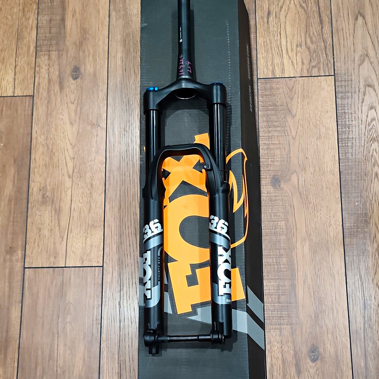 Fox 36 Float Rhythm Suspension Fork 29 in 160 mm Tapered Lockout Black