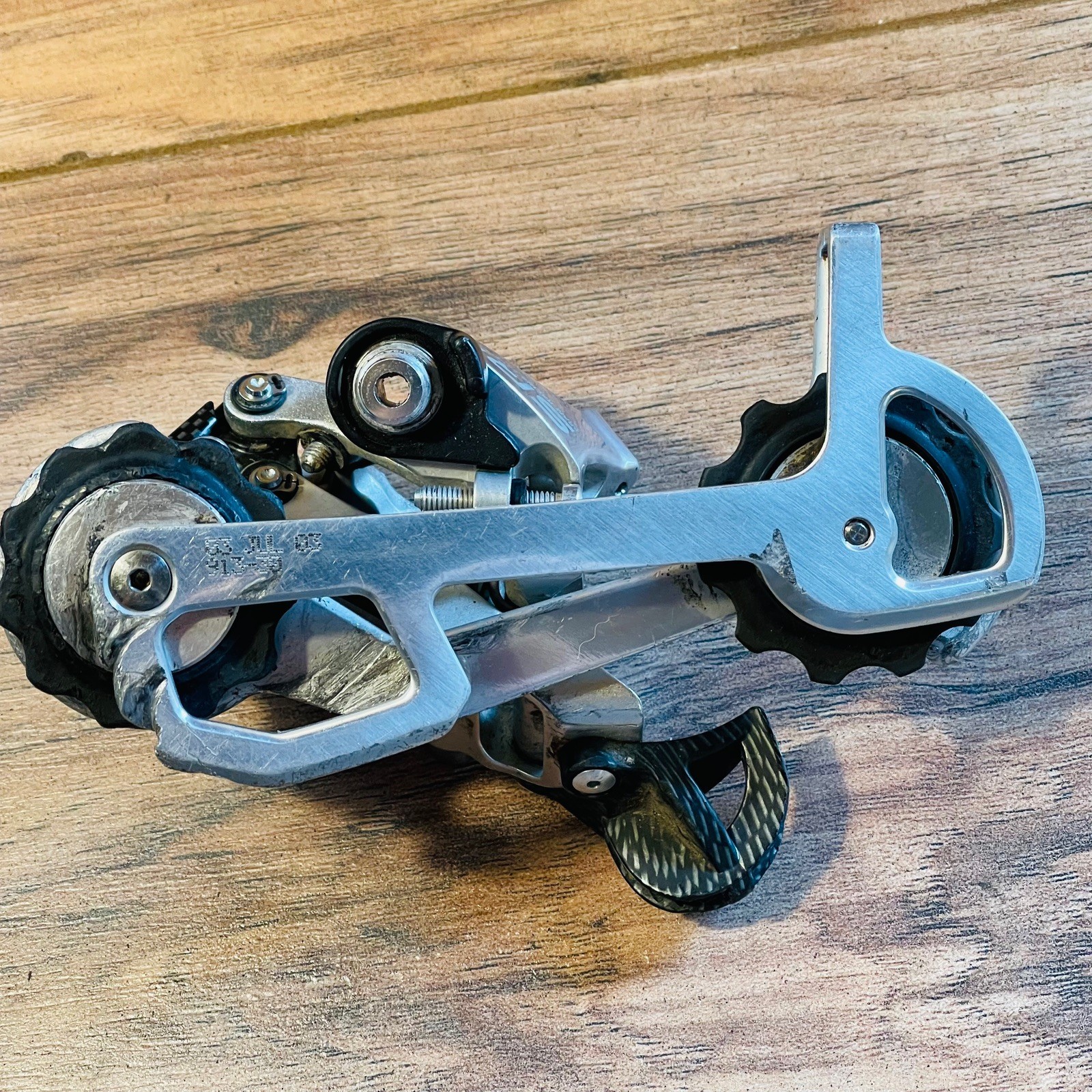 SRAM X0 ESP SRAM Racing Development 9 Spd Rear Derailleur Long Cage WORN