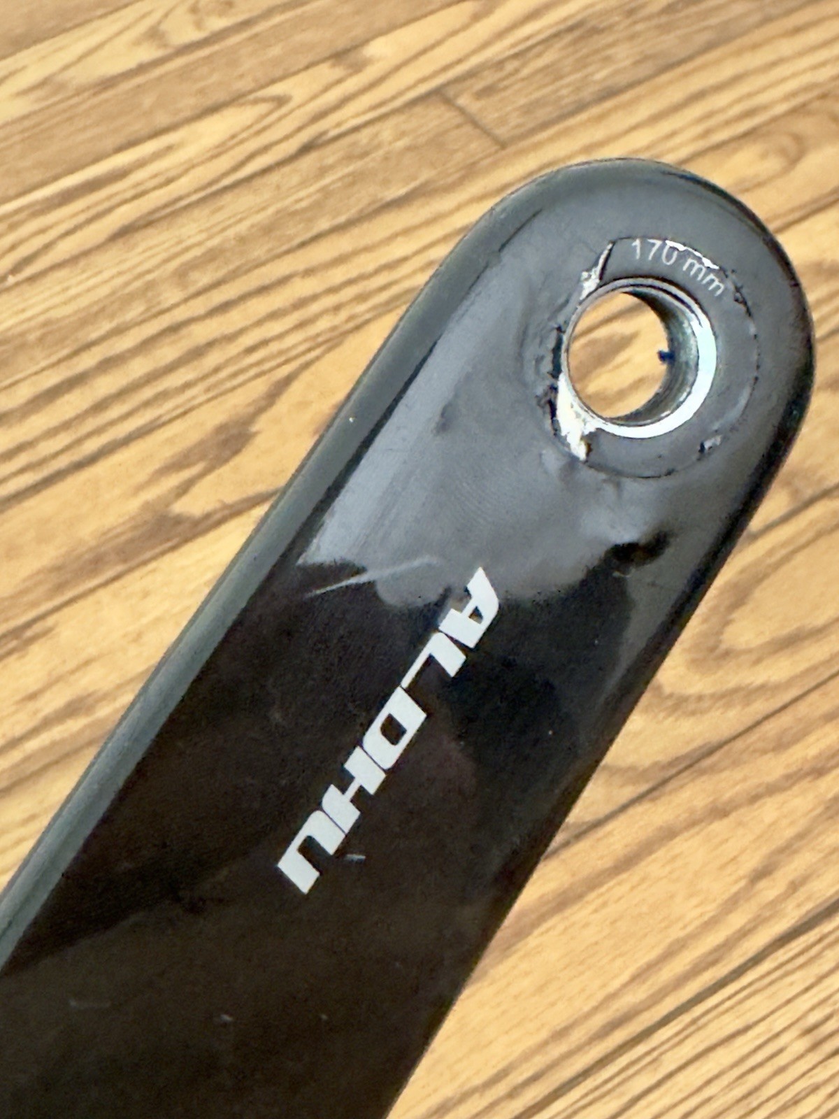 ROTOR ALDHU Carbon Road Crank Arms 170mm w/30mm Road Axle Spindle