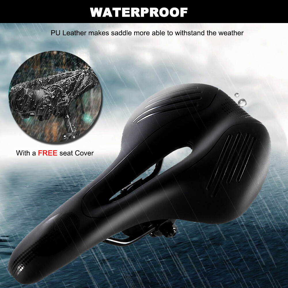 Bicycle Saddle Road Bike MTB Comfortable Breathable Cushion Seat Cycling Padded