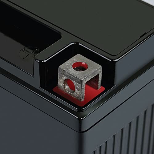 – AGM Motorcycle Battery 12V 4Ah for 50cc Scooter SA50 Elite LX, YTX4L-BS