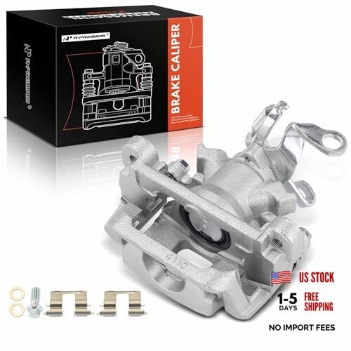 Disc Brake Caliper Assembly with Bracket Compatible with Mitsubishi Outlander