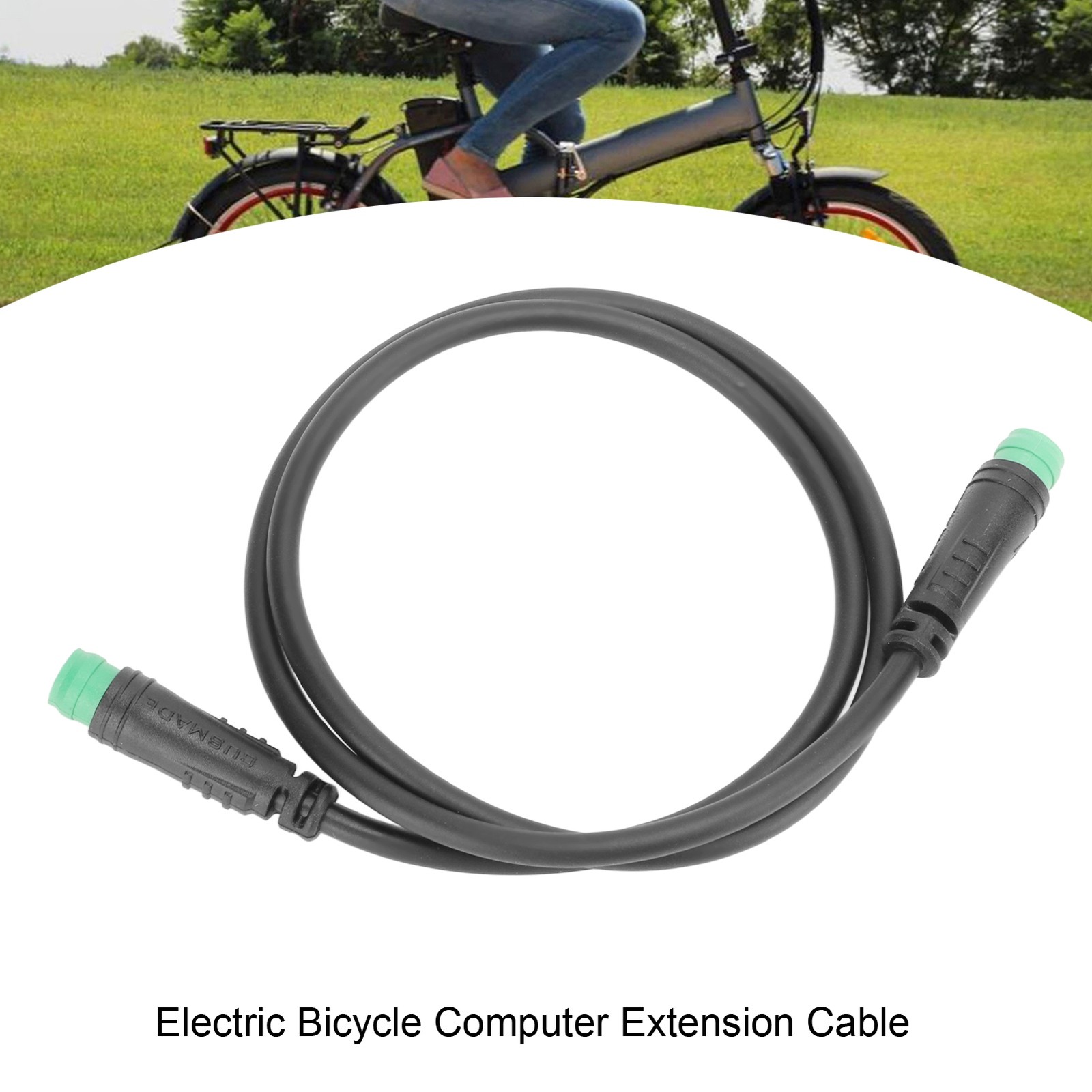 ­Electric Bike Display Extension Cable Waterproof Electric Bicycle Computer 5Pin