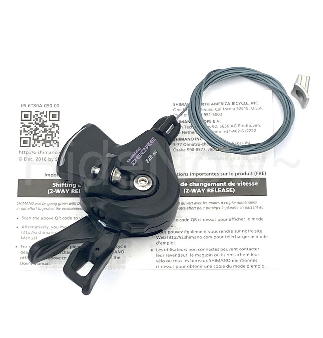 Shimano Deore Shifter SL-M6100-IR Right 12 Speed I-Spec EV w/Gear Display