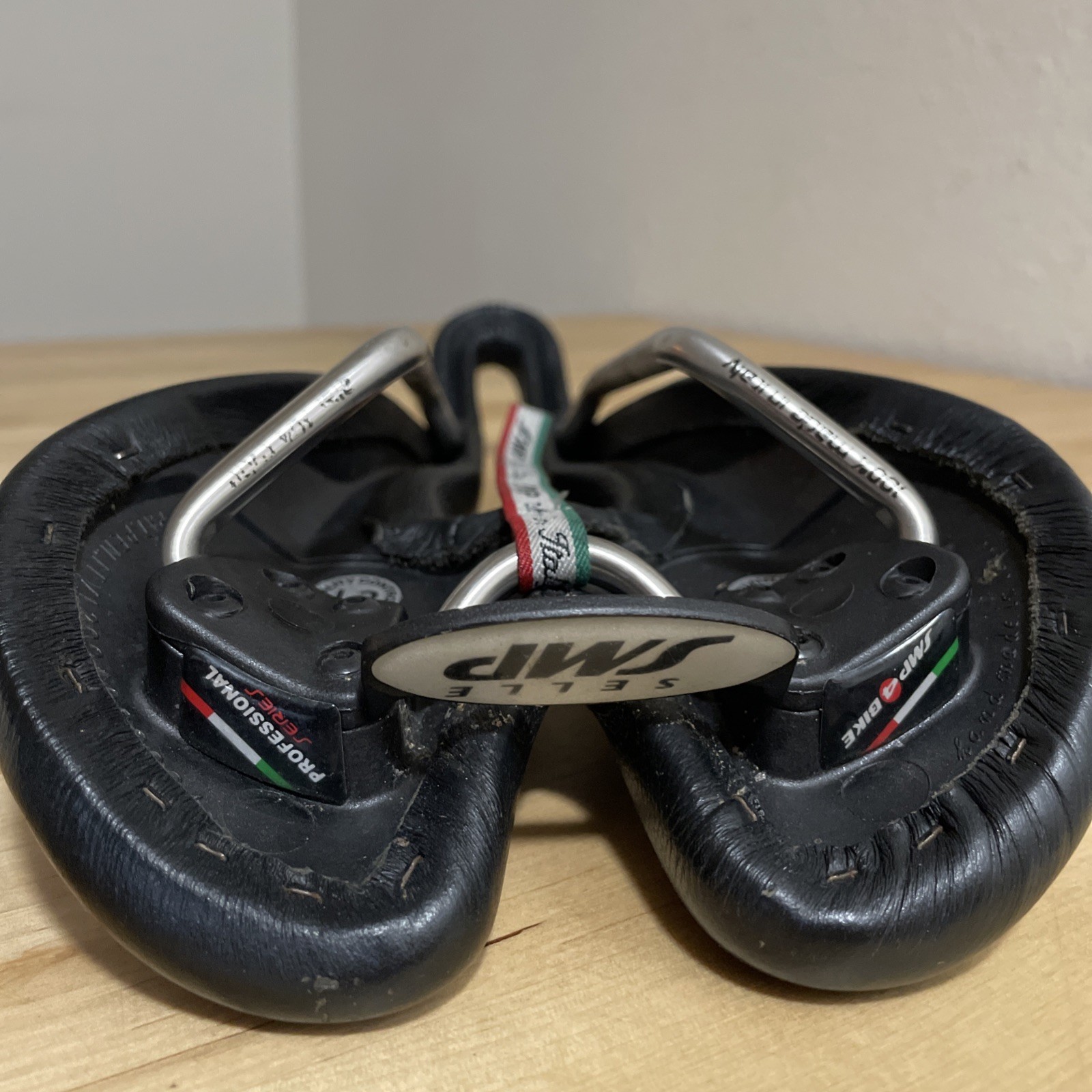 Selle SMP Pro Black Saddle Excellent Condition Made in Italy 150 x 280mm