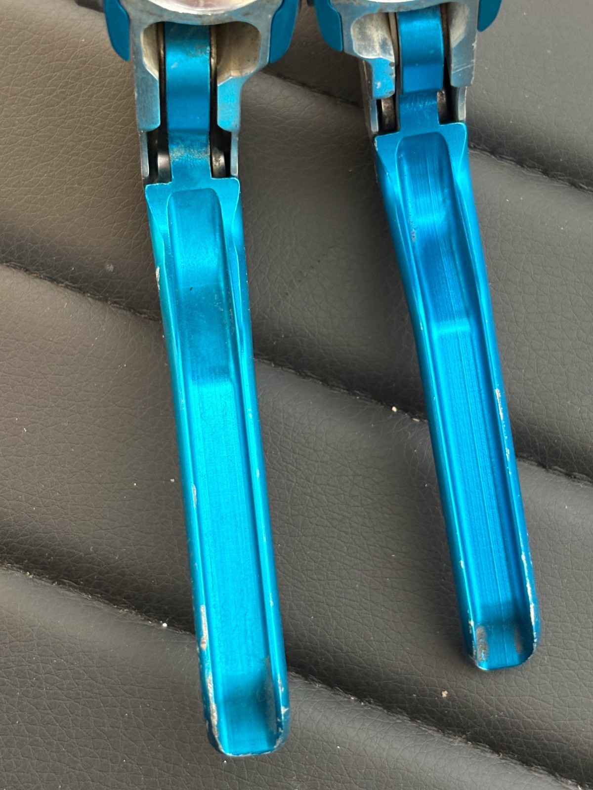 Vintage AVID Ultimate Brake Levers Anodized Turquoise MTB Mountain Bike 90’s