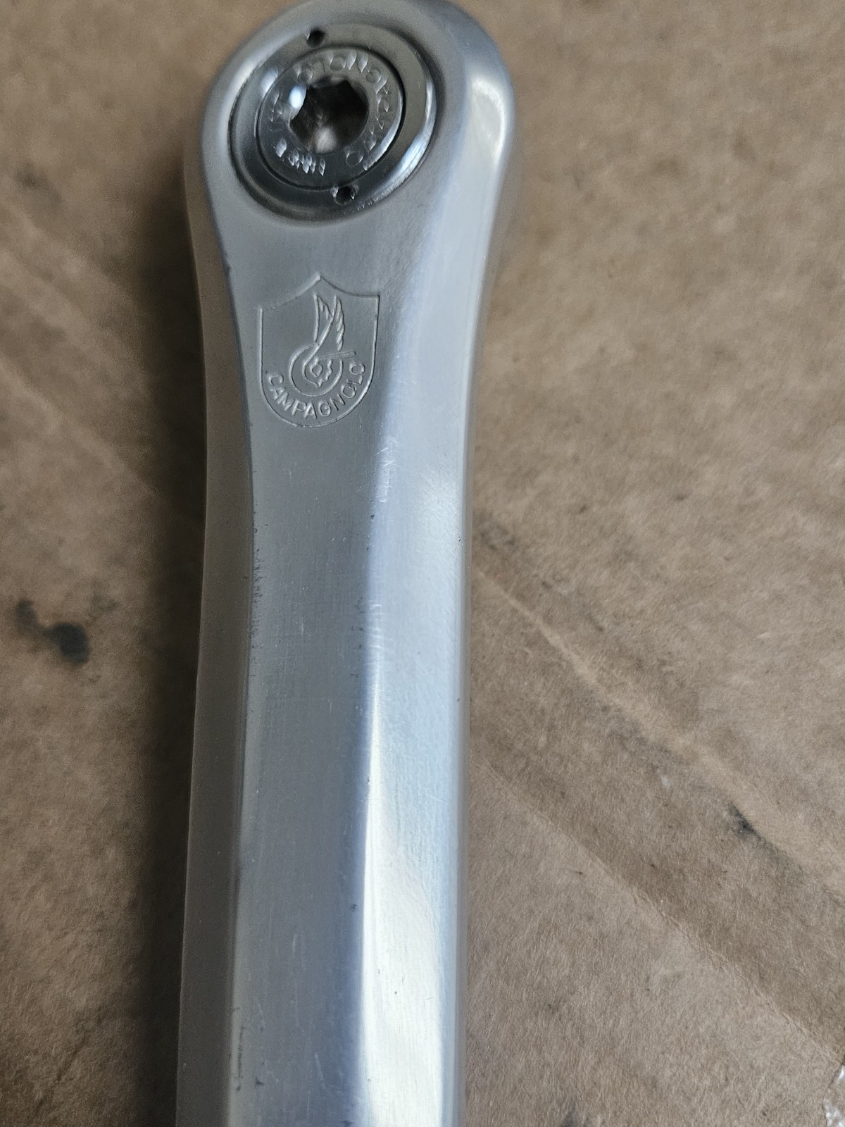 Campagnolo Victory crankset, 170mm arms, 52/42 rings, w/ bottom bracket, used
