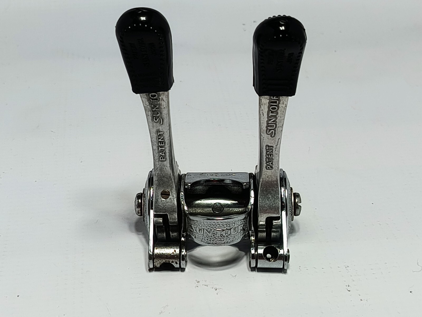 VINTAGE SUNTOUR BICYCLE POWER SHIFT RATCHET LEVERS SET Stem Mount JAPAN