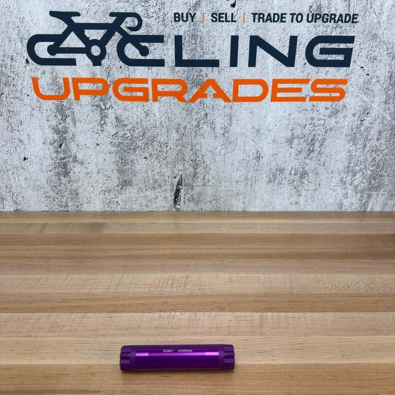 New! 5DEV SRAM Wide (136mm) 29mm (DUB) 55mm Chainline Purple Crankset Spinde