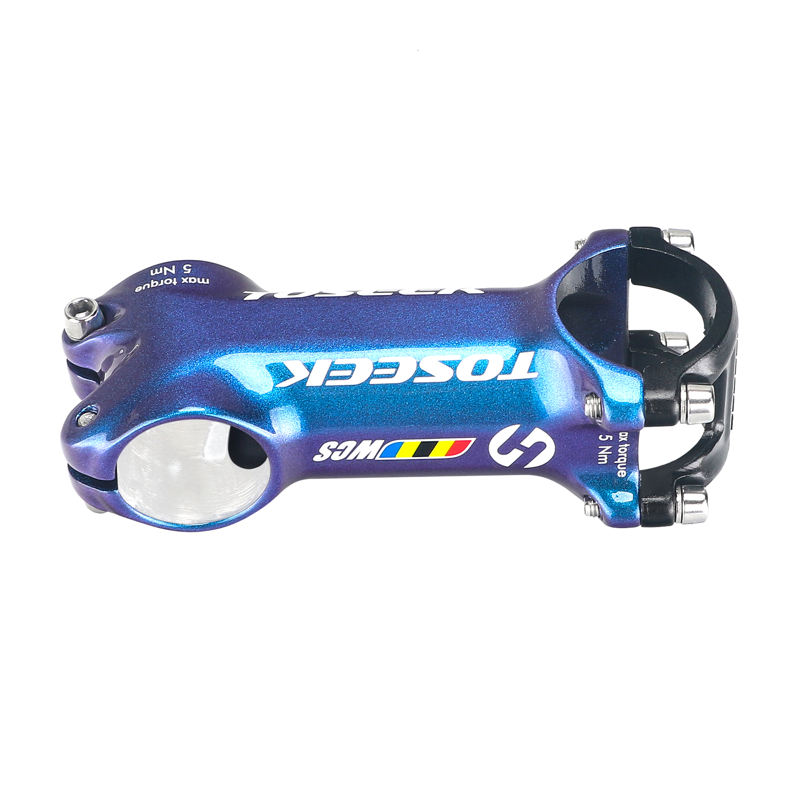 TOSEEK 6°/17° Bicycle Stem Aluminum Mountain Road Bike Stem 28.6*31.8mm 60-110mm