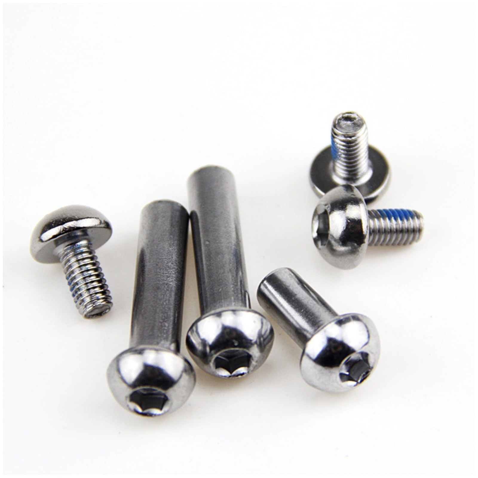 MTB Rear Shock Absorber Bolts 25-86mm Full Suspension Bike M8 Hex Socket Screws