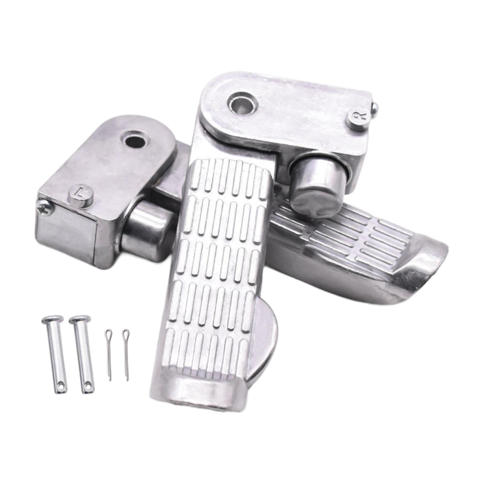 Universal Motorbike Footrest Foot Peg Accessory for E-bike Scooter Folding