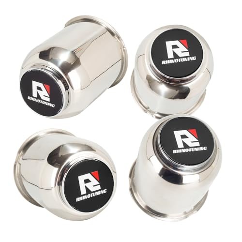 RTrhinotuning 3.74″ Floating Wheel 3.74″ Center Hole, 4.33″ Height Chrome